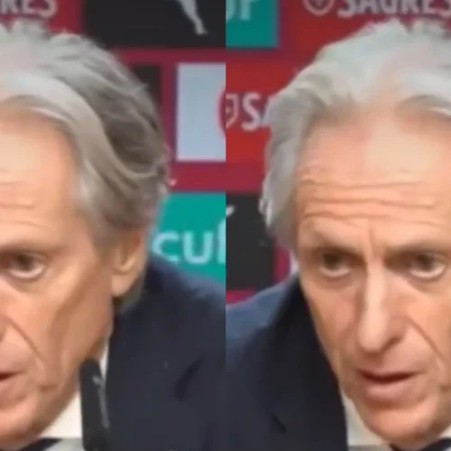 Jorge Jesus surta com jornalista após pergunta sobre Cristiano Ronaldo