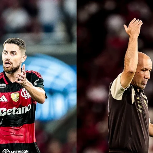 Jorginho abre o jogo sobre adaptação de Leonardo Jardim no Fla