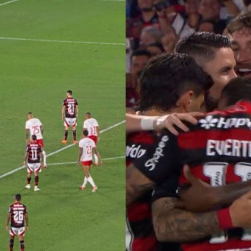 Jorginho bate pênalti e marca 2º gol do Flamengo