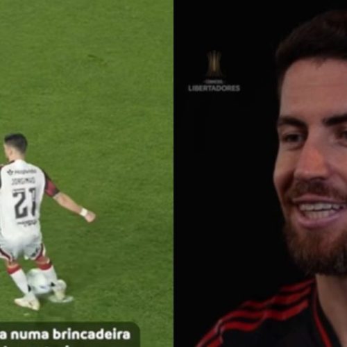 Jorginho dá resposta sobre possível pênalti em na Libertadores