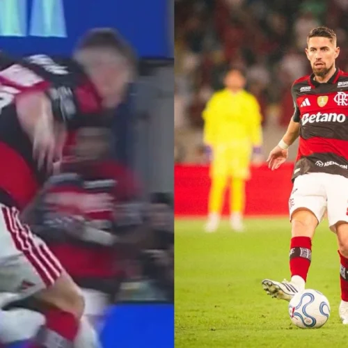 Jorginho é expulso e desfalca o Flamengo na semifinal da Libertadores