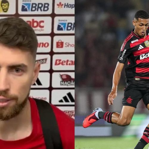 Jorginho esbanja sinceridade ao comentar vaias da torcida do Flamengo a João Victor