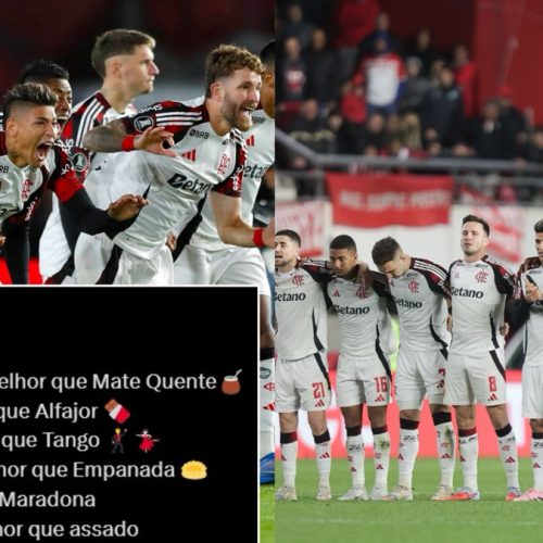 Jornal argentino repercute publicação do Flamengo e causa revolta no país vizinho