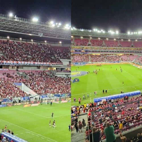 Jornalista da Globo fica transtornado com fato em Sport x Fla