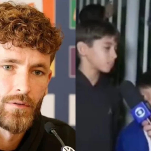 Jornalista debocha de sonho de criança em conhecer Léo Pereira