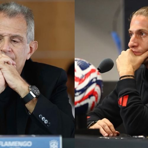 Jornalista detona Bap e critica demissão de Filipe Luís após eliminação do Flamengo na Libertadores: "Presidente soberbo"