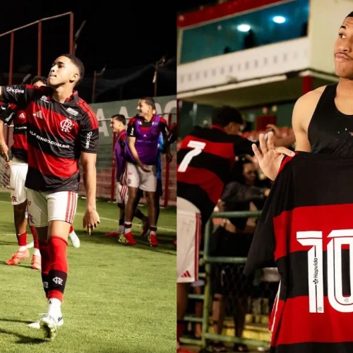 Joshua é decisivo em jogo do Flamengo x Vasco, pelo Brasileirão Sub-20