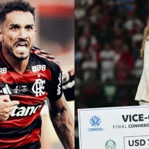 Leila Pereira, do Palmeiras, celebra ano de 2 vices para Flamengo