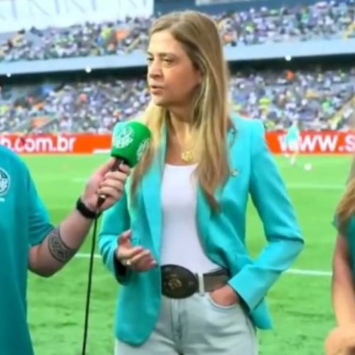 Leila, do Palmeiras, chama de “ridículo” recurso do Flamengo