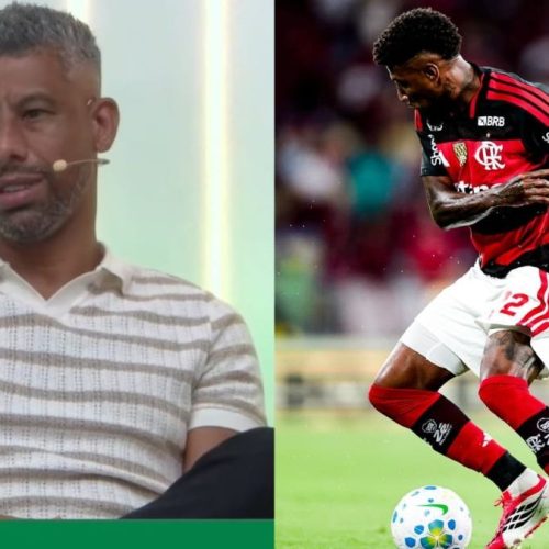 Léo Moura ‘diagnostica’ problema de Emerson Royal no Flamengo