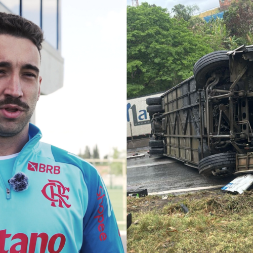 Léo Ortiz lamenta tragédia antes de jogo contra Racing