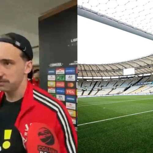 Léo Ortiz não poupa críticas a gramado do Maracanã após classificação do Flamengo na Libertadores