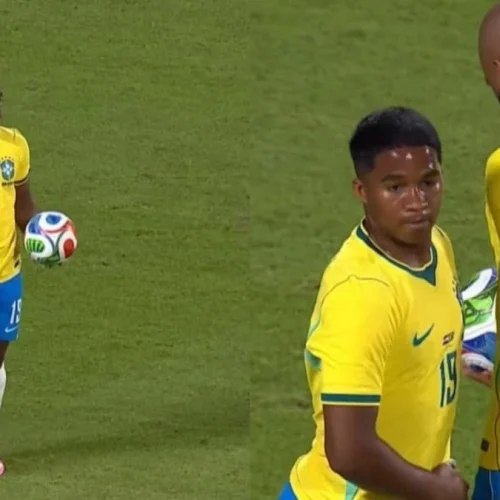 Léo Pereira frustra Endrick e ajuda I. Thiago a marcar pela Seleção