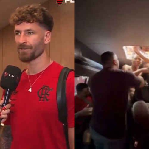 Léo Pereira manda recado especial a torcedores do Flamengo após invasão ao ônibus