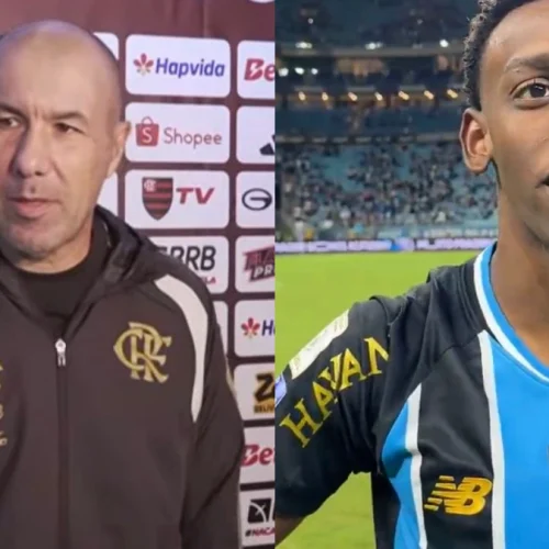 Leonardo Jardim analisa joia do Grêmio antes de jogo contra o Flamengo: "Grande talento"