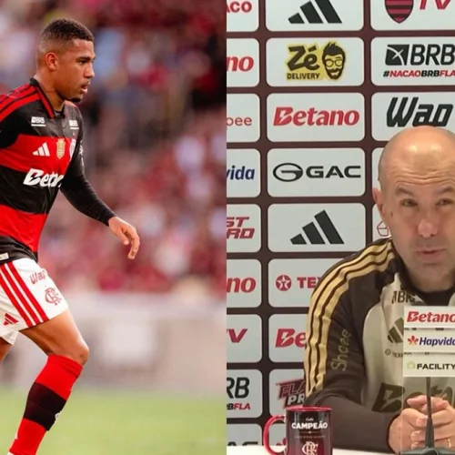Leonardo Jardim compara Samuel Lino a Arrascaeta e explica 'encaixe' com Pedro no Flamengo