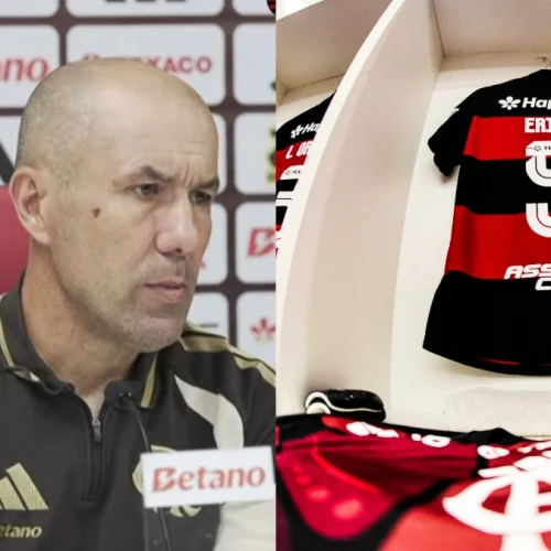 Leonardo Jardim condena atitude de Erick Pulgar em jogo do Flamengo x Bragantino