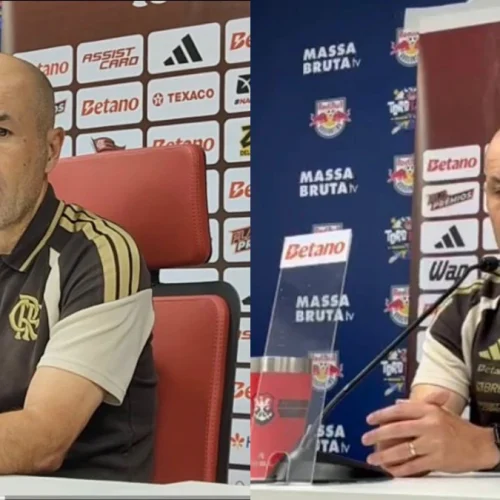 Leonardo Jardim detona atuação do Flamengo contra o Bragantino: "Estou envergonhado"