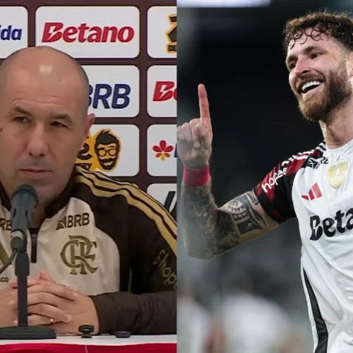 Leonardo Jardim exalta elenco do Flamengo após vitória contra o Botafogo
