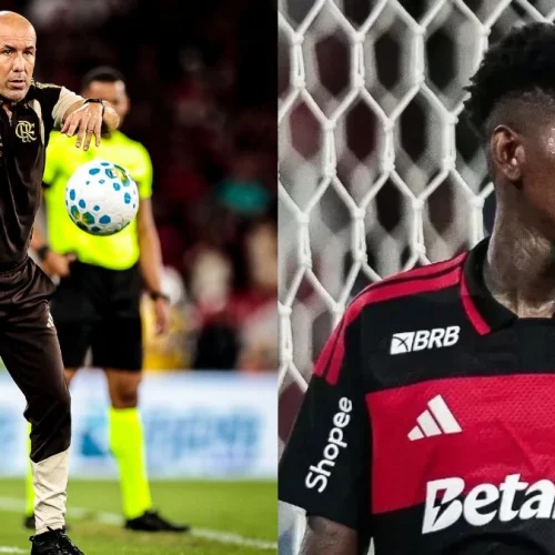 Leonardo Jardim explica 'sumiço' de Vitão em jogos do Flamengo