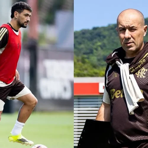 Leonardo Jardim finaliza preparação do Flamengo para jogo contra o Cruzeiro, pelo Brasileirão