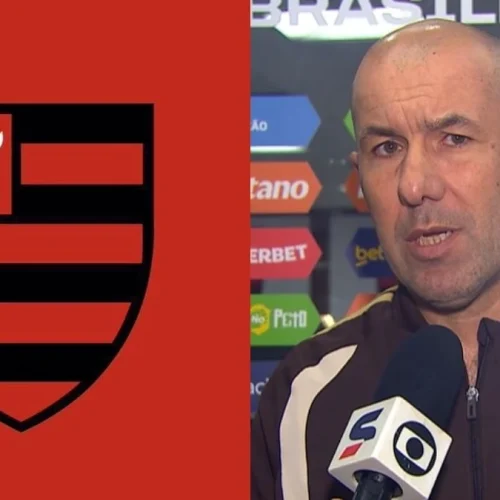 Leonardo Jardim pressiona elenco do Flamengo antes de jogo contra o Santos