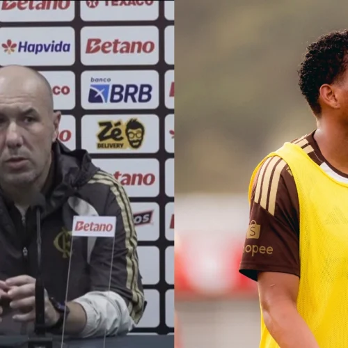 Leonardo Jardim rasga o verbo contra Plata após jogo do Flamengo x Corinthians