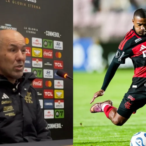 Leonardo Jardim 'rasga o verbo' sobre atuação de De La Cruz em jogo do Flamengo x Cusco
