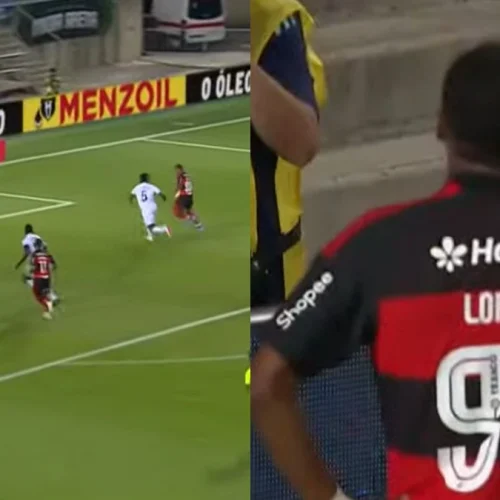 Lorran marca 1º gol do Flamengo em jogo contra o Laussanne