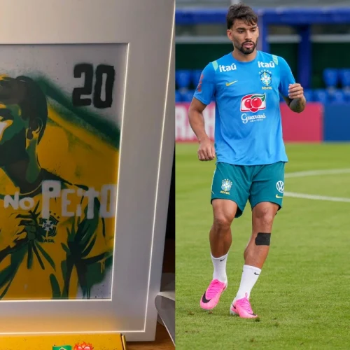 Lucas Paquetá divulga detalhes de concentração da Seleção Brasileira; veja foto