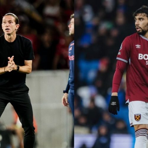 Lucas Paquetá pode se juntar a lista de mais de 20 jogadores já treinados por Filipe Luís no Flamengo