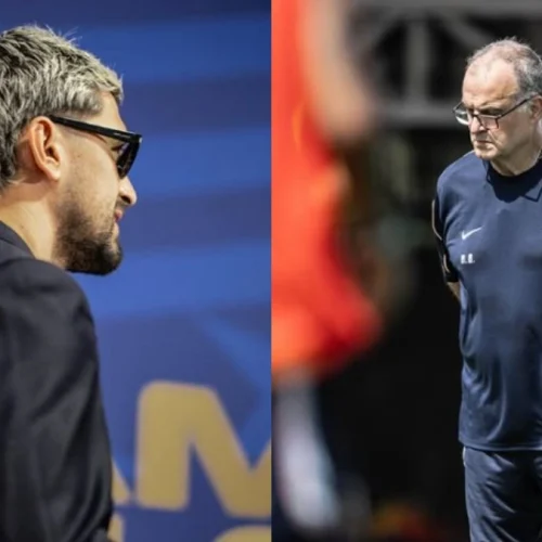 Lugano pressiona Bielsa e pede Arrascaeta como titular na Copa
