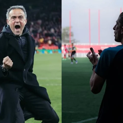 Luis Enrique relembra final contra o Flamengo e exalta Filipe Luís