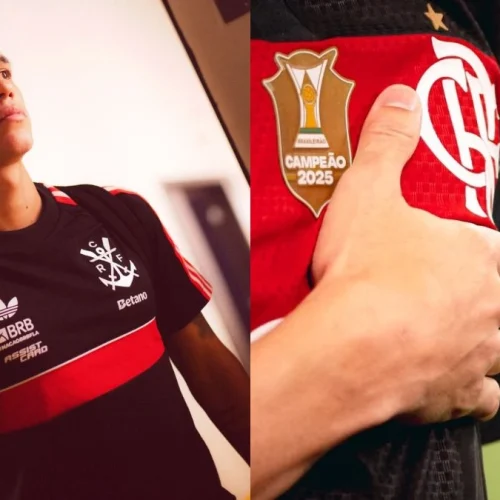 Luiz Araújo discute com torcedor do Flamengo durante transmissão