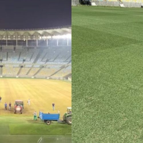 Maracanã recebe manutenção e está pronto para jogo do Fla