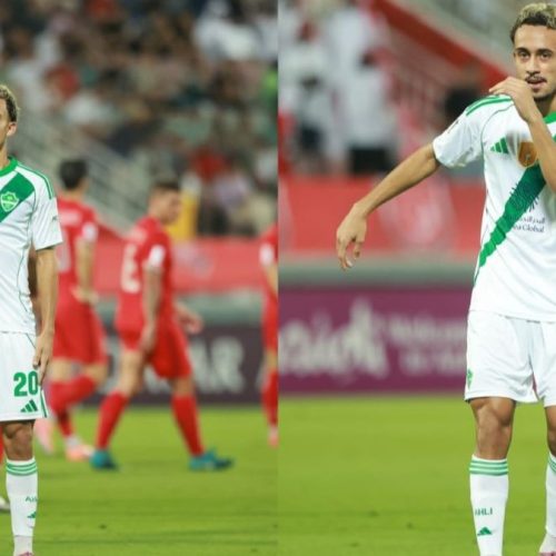 Matheus Gonçalves marca 1º gol na Arábia Saudita; veja vídeo