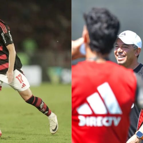 Matías Viña se apresenta ao River Plate e prepara despedida do Flamengo