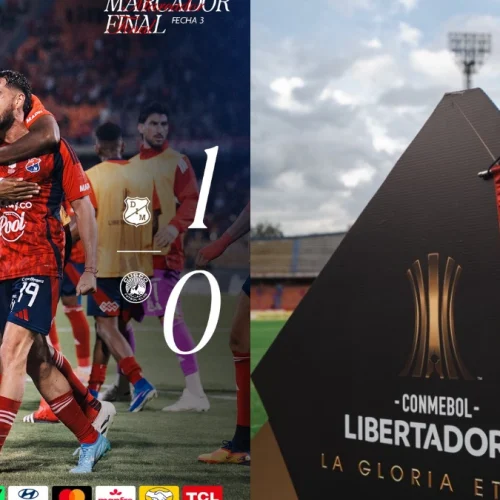 Medellín vence Cusco e diminui distância para o Flamengo no Grupo A