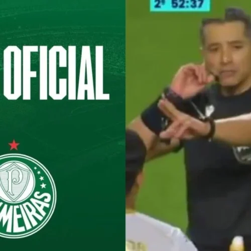 Método Palmeiras! Time emite nota reclamando de arbitragem após ser beneficiado em jogo do Brasileirão