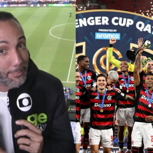Narrador da Globo alerta Palmeiras e São Paulo e dá dica para evitar que Flamengo continue “nadando de braçada”