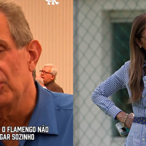 "Narrativas tolas": presidente do Flamengo ironiza declaração de Leila Pereira, do Palmeiras