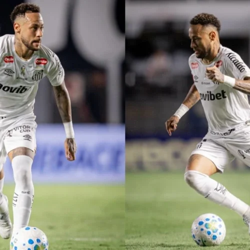 Neymar chora após suspensão de jogo do Flamengo x Santos