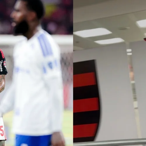O estrago no rosto de Erick Pulgar após jogo do Flamengo x Cruzeiro; veja vídeo
