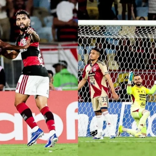 OLHA O LÍDER! Flamengo goleia Medellín e abre boa vantagem no Grupo A da Libertadores