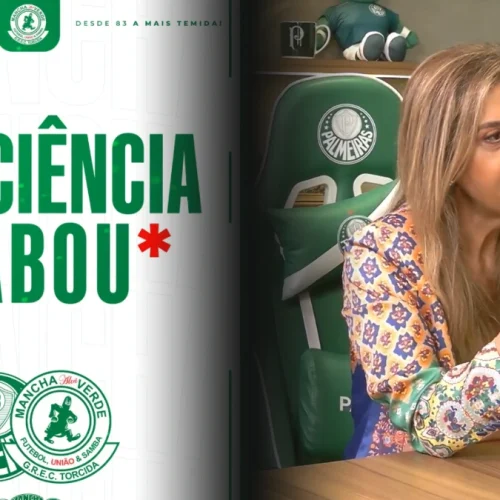 Organizada do Palmeiras ataca ‘sistema’ e usa imagens do Flamengo de 2025