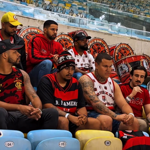 Organizadas do Flamengo se unem no Norte Inferior para jogo contra o Estudiantes, na Libertadores