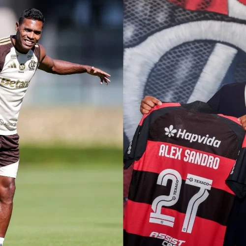 Os motivos que fizeram o Flamengo renovar com Alex Sandro