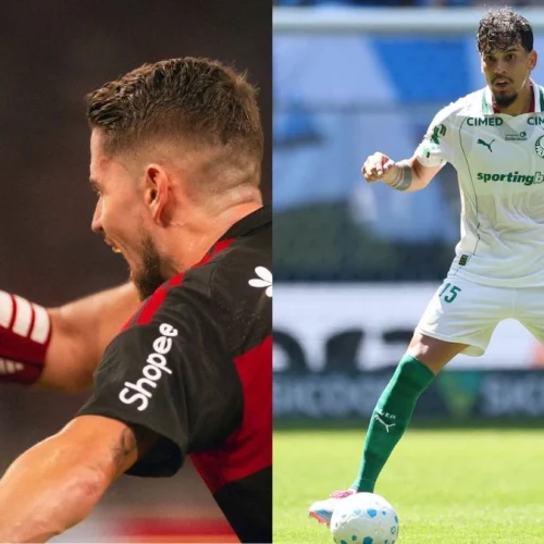 Os próximos 5 jogos de Flamengo e Palmeiras no Brasileirão