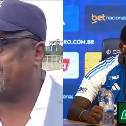 Pai de Gerson condena atitude de torcedores do Fla após acerto do jogador com o Cruzeiro: "Eles ficam batendo na…"