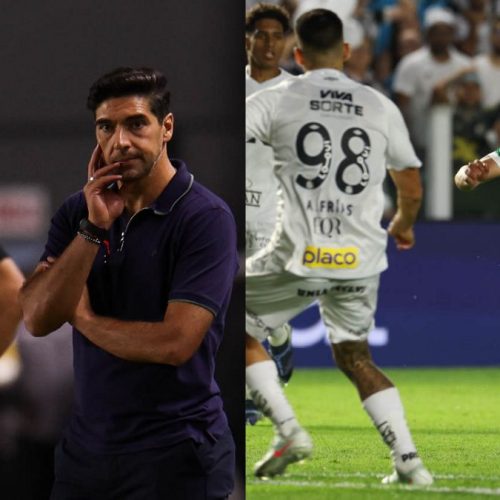 Palmeiras tropeça contra o Santos, e Flamengo assume liderança do Brasileirão